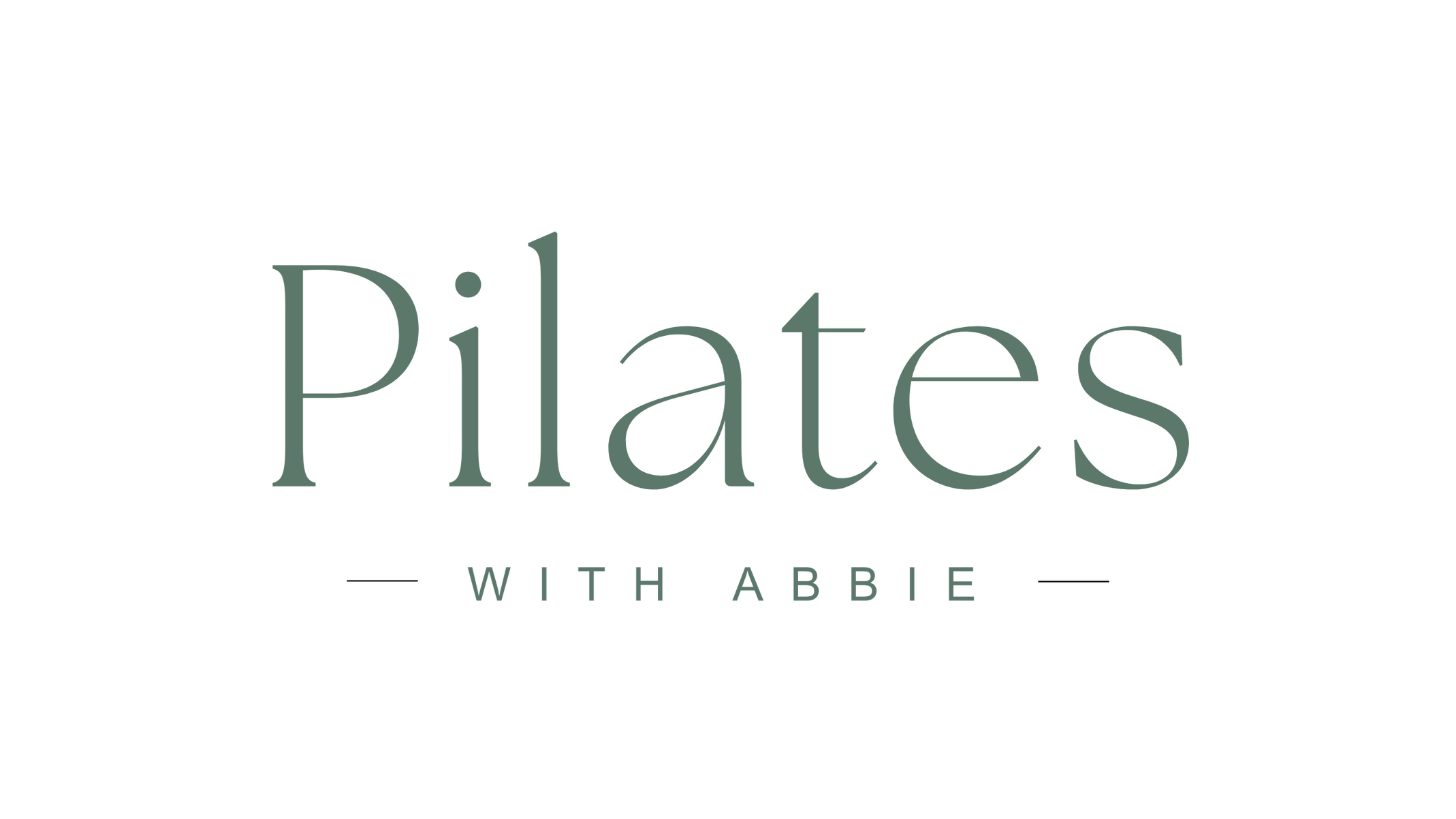 Pilates with Abbie logo.